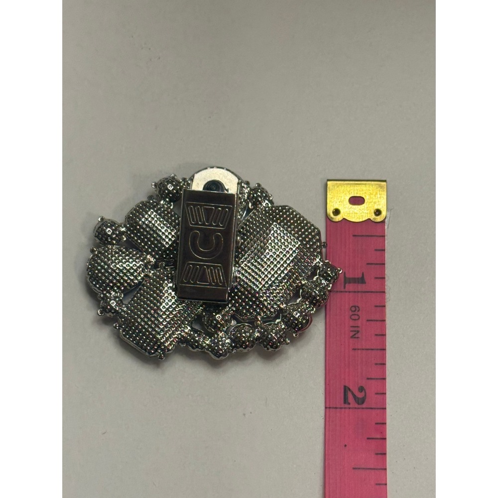 Vintage Style‎ Multi Color Rhinestone Shoe Clip Crystal Jewel Toned Accessory